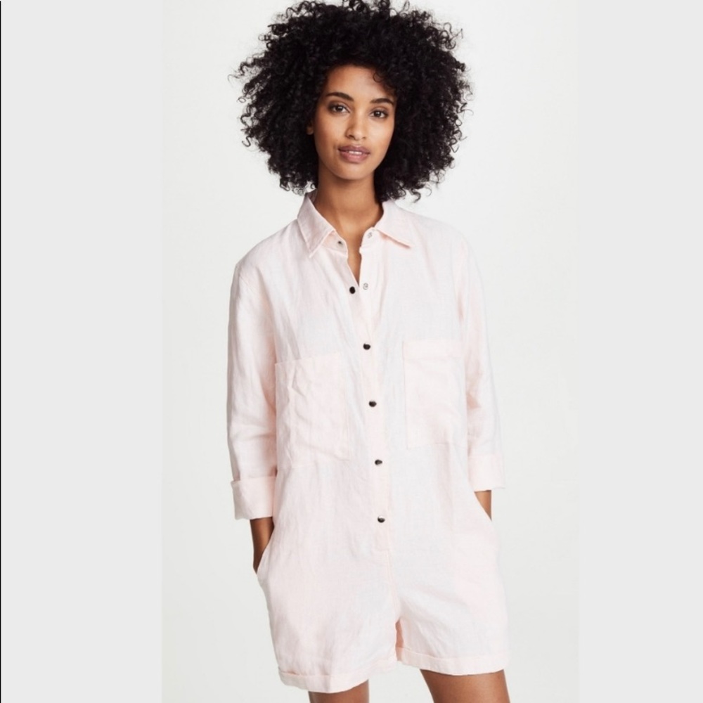 Nice Martin Pink Penny Romper XS Blush Pink